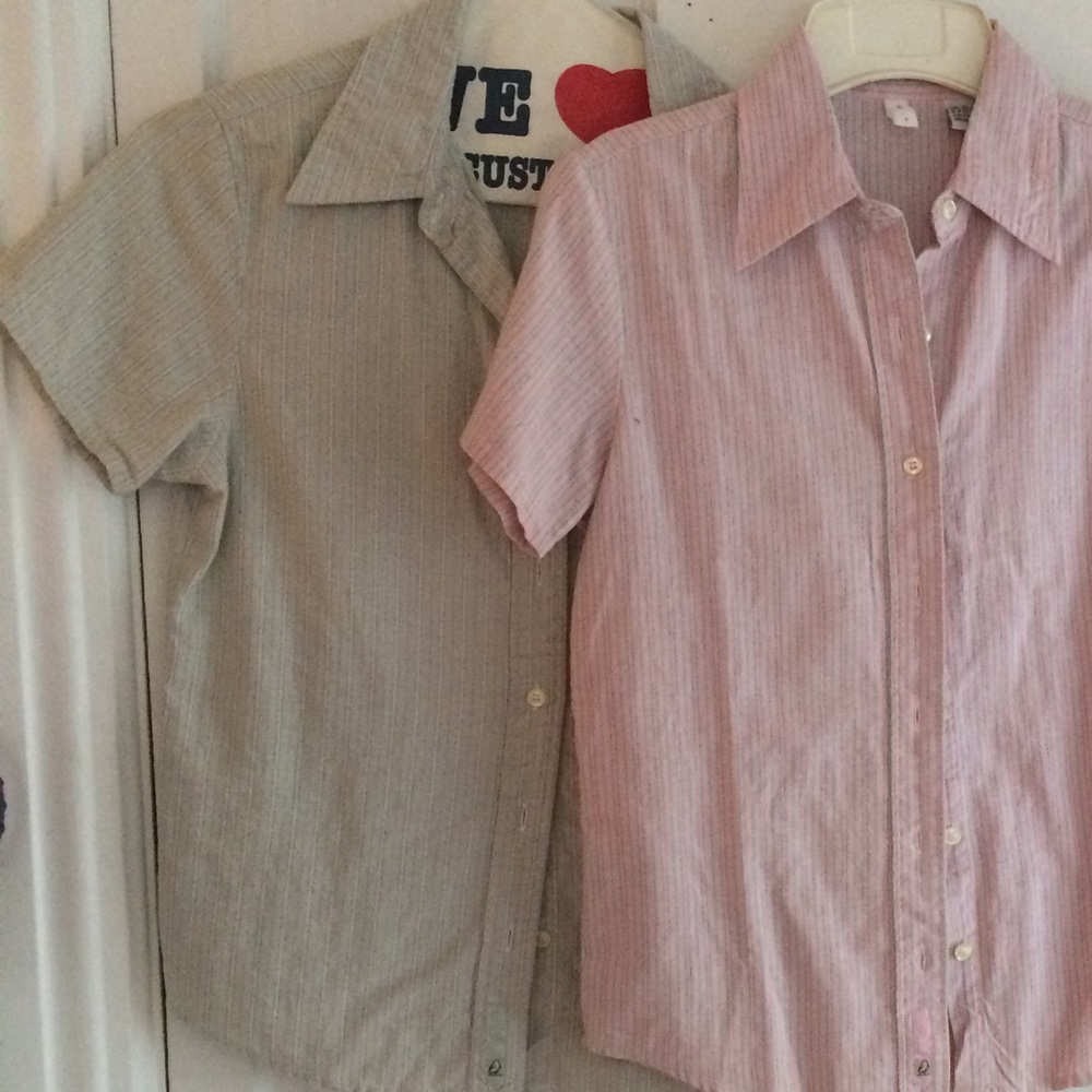 NWOT UO 💚green button down shirt
